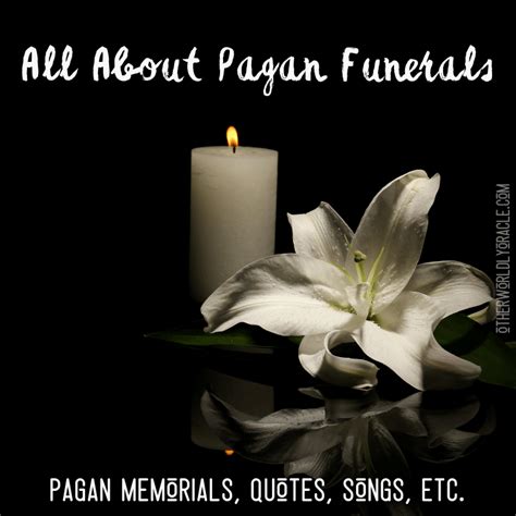 Pagan funeral poem
